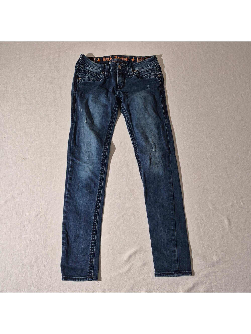 Rock Revival Kate 28x29 Skinny jeans size 26